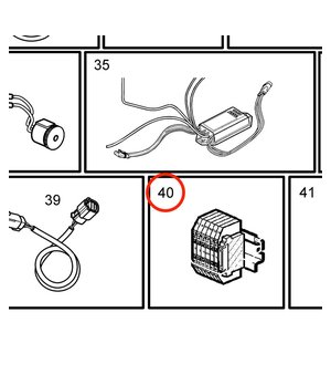 Regleta de Conexión Original Volvo Penta 22797159