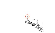 Tornillo Hueco Original Volvo Penta 3580098