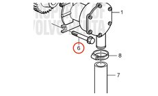Tornillo Embridado Original Volvo Penta 21252722