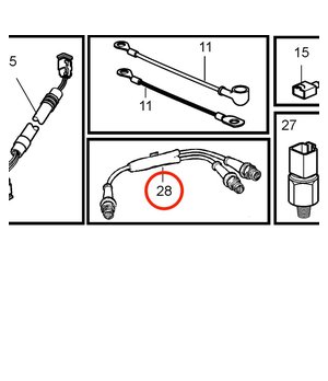 Contacto Múltiple Original Volvo Penta 1140598
