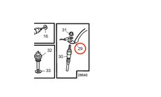 Riel Corriente Original Volvo Penta 3809642