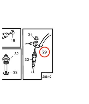 Riel Corriente Original Volvo Penta 3812103