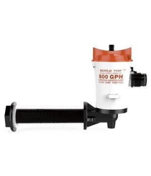 BOMBA VIVERO 600 G. 12V CODO