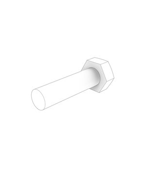 Tornillo Hexagonal Original Volvo Penta 963568