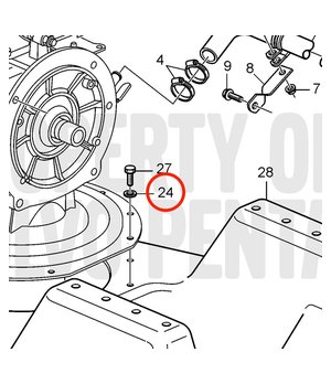 Arandela Original Volvo Penta 941670