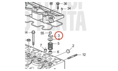 Crujido Original Volvo Penta 3580308