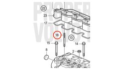 Tornillo Bola Original Volvo Penta 861885