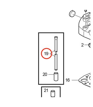 Varilla de Presión Original Volvo Penta 3884533