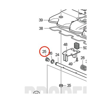 Tapón Original Volvo Penta 3884532