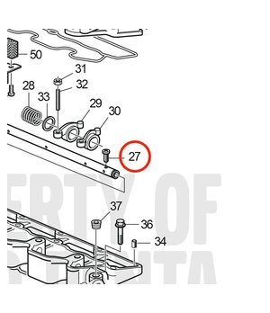 Tornillo Original Volvo Penta 3884531