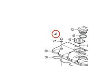 Tuerca Original Volvo Penta 3580241