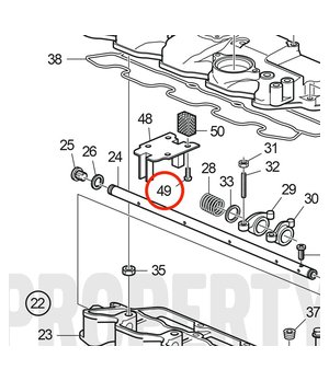 Tornillo Original Volvo Penta 3583663