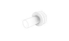 Tornillo Hexagonal Original Volvo Penta 21246391