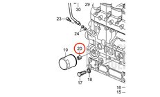 Perno Original Volvo Penta 861825