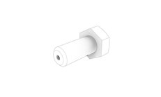 Tornillo Hueco Original Volvo Penta 861872