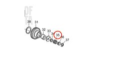 Resorte Original Volvo Penta 861532