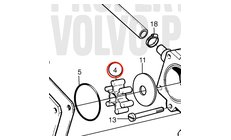 Kit de Rodete Original Volvo Penta 844022