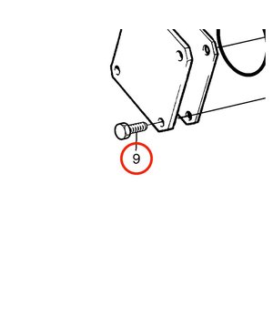 Tornillo Original Volvo Penta 844021