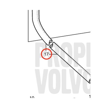Manguera Original Volvo Penta 949100
