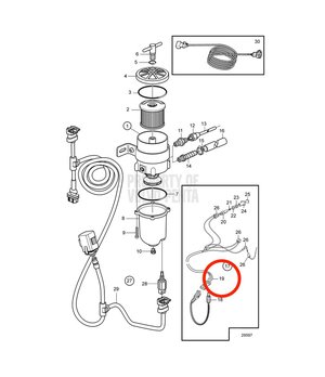 Manojo Cables Original Volvo Penta 881774