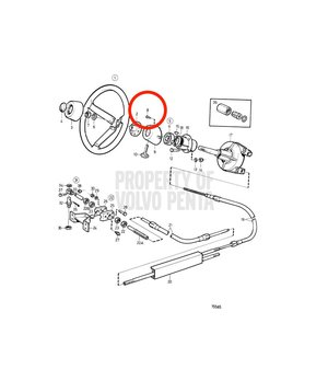 Tornillo Cruz Original Volvo Penta 965325