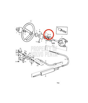 Tuerca Original Volvo Penta 3851614