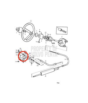 Tuerca Original Volvo Penta 850778
