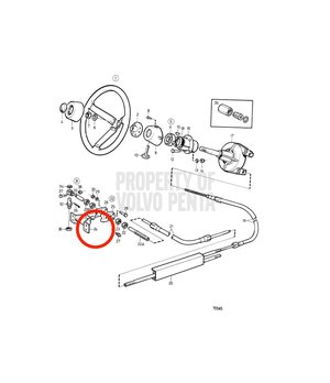 Consola Original Volvo Penta 851093