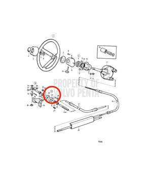 Fijación Original Volvo Penta 828857