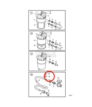 Abrazadera Original Volvo Penta 951189