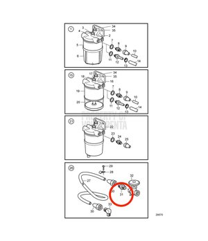 Niple Original Volvo Penta 954336