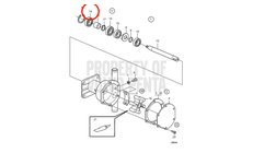 Cojinete de Bolas Original Volvo Penta 181717