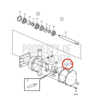 Junta Original Volvo Penta 819959