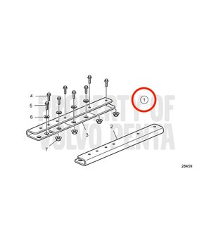Engine Bracket Kit Original Volvo Penta 22567201