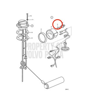Bombilla Original Volvo Penta 863946