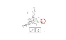 Ánodo para Hélice Plegable - 2 Palas, 3 Palas, S-drive y 4 Palas. Eje Original Volvo Penta 23974203