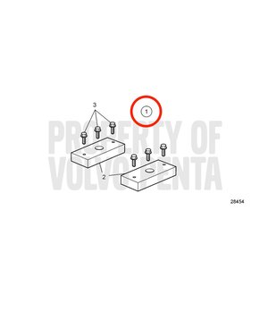 Kit de Consolas de Motor Original Volvo Penta 22410378