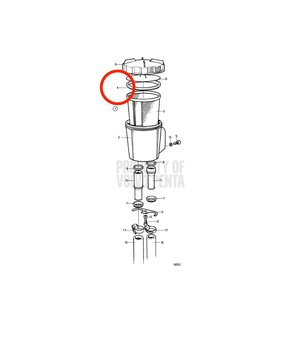 Junta Original Volvo Penta 842724