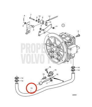 Manguera Original Volvo Penta 3583866