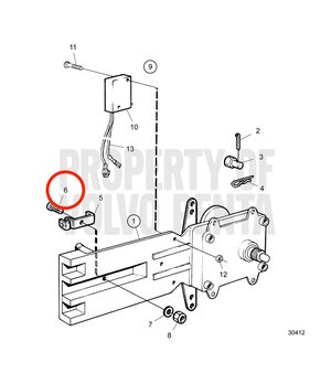 Tornillo Original Volvo Penta 839664