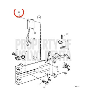 Tornillo Cruz Original Volvo Penta 946177