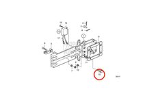 Tornillo Hexagonal Original Volvo Penta 963548