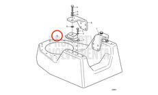 Bancada de Motor Original Volvo Penta 3842284