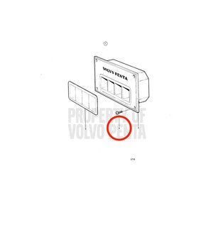 Tornillo Original Volvo Penta 828647