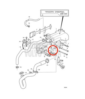 Junta Original Volvo Penta 11998