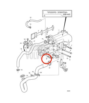 Detector Temperatura Original Volvo Penta 3808797