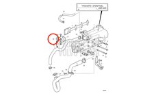 Abrazadera Original Volvo Penta 952636