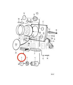 Llave Original Volvo Penta 859953