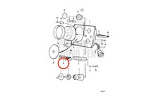 Reflector Original Volvo Penta 828784