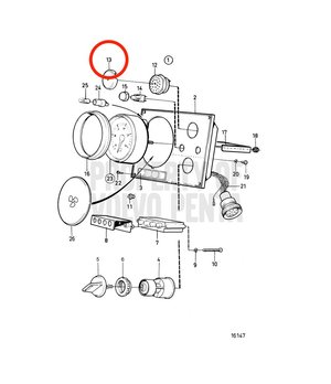 Cubierta de Protección Original Volvo Penta 858795